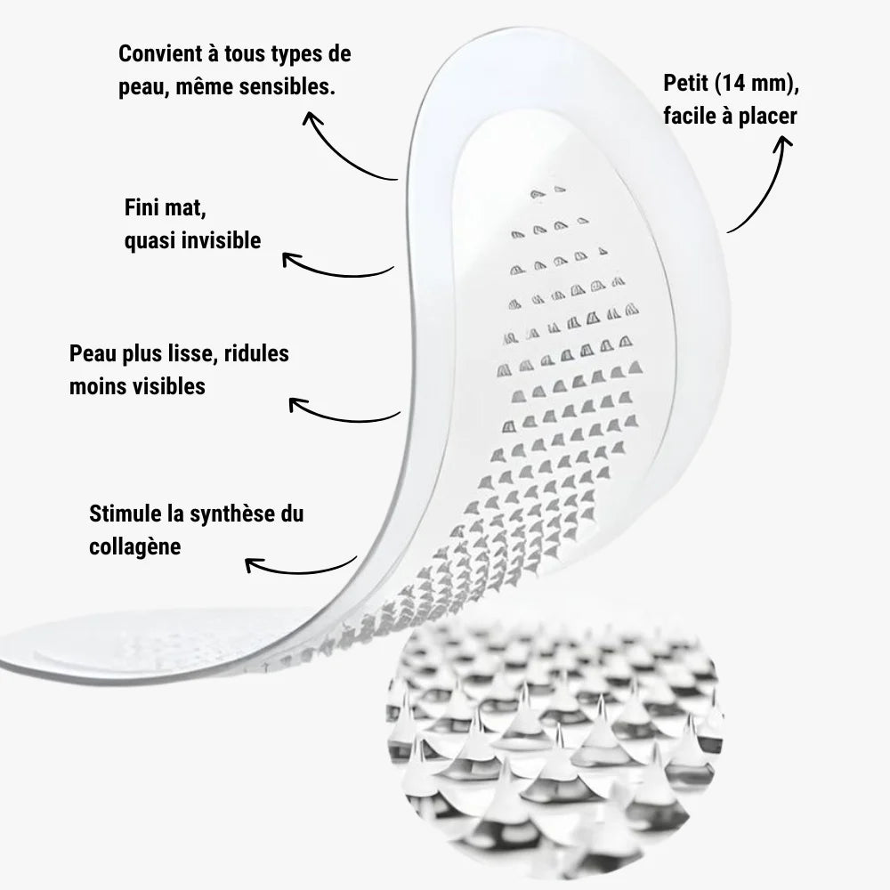 Patchs Micro - Needling | Un Regard Reposé Dès le Réveil - Nakura Paris